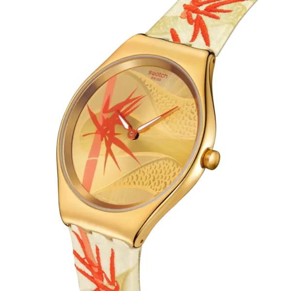 Swatch GOLDEN RED BAMBOO