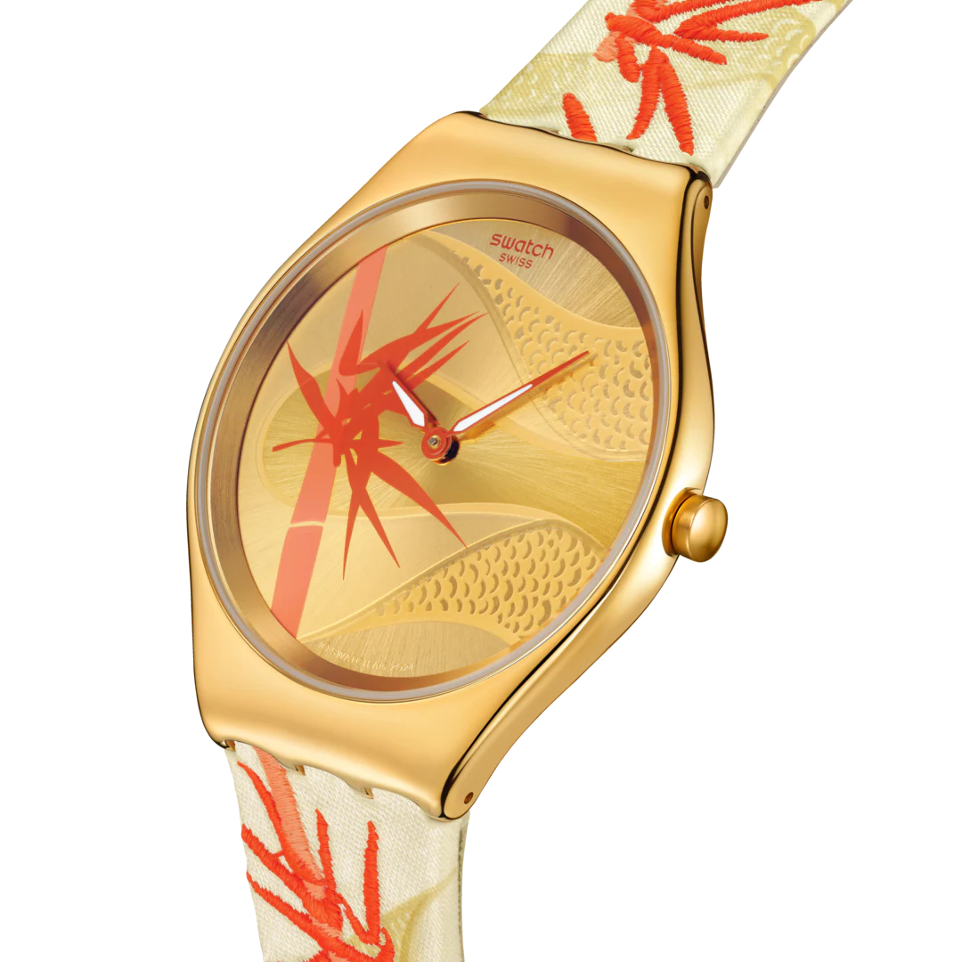 Swatch GOLDEN RED BAMBOO